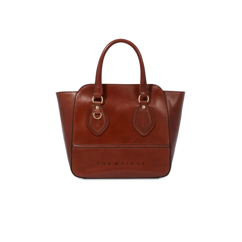 Borsa in pelle con due manici The Bridge Daphne