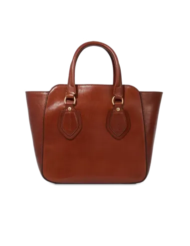 Borsa in pelle con due manici The...