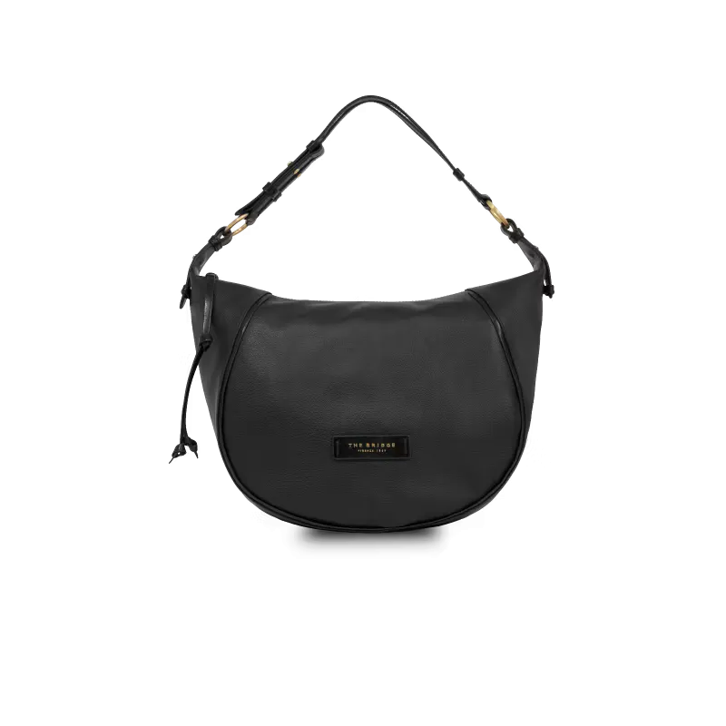 The Bridge Domitilla Damen Schultertasche, schwarz