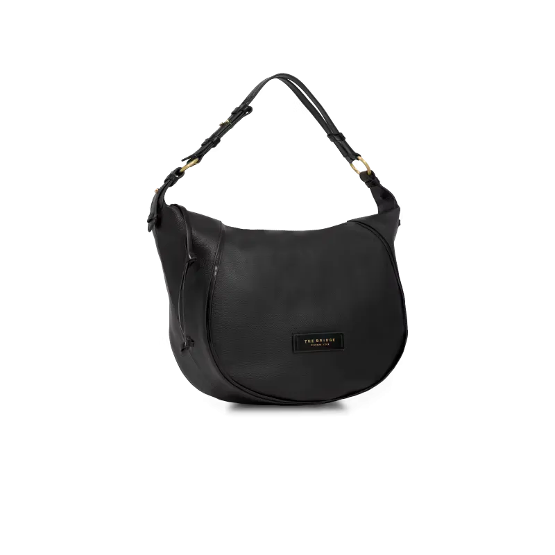 Borsa a spalla The Bridge Domitilla, nero 2