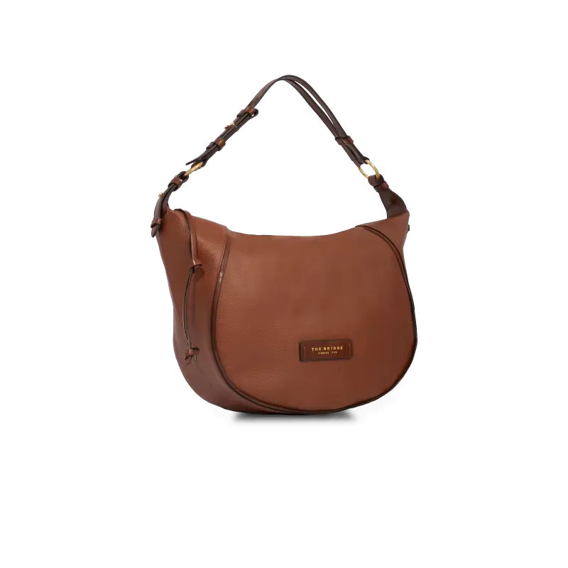 The Bridge Domitilla Damen Schultertasche, braun 2