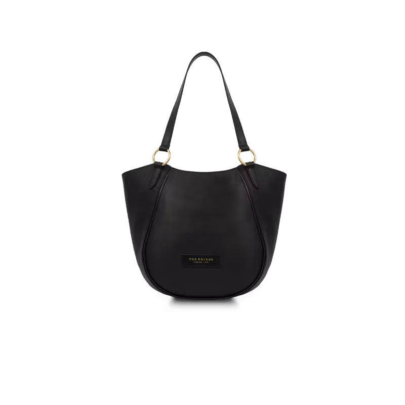 The Bridge Domitilla large shopping bag, black
