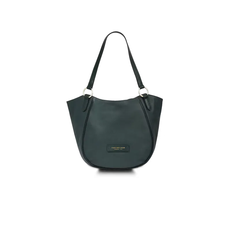 The Bridge Domitilla large shopping bag, green