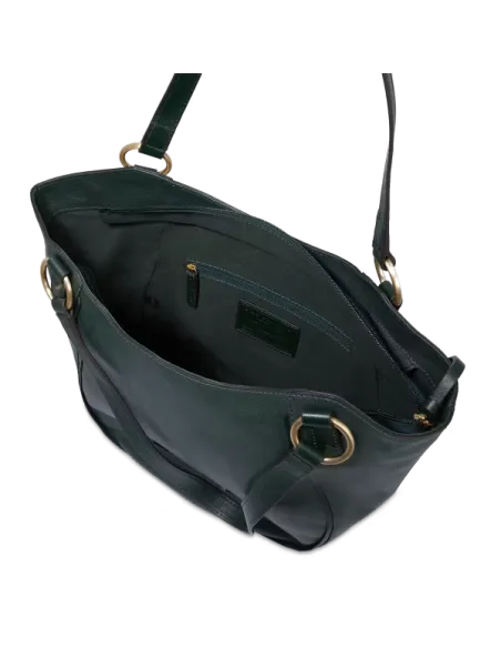 The Bridge Domitilla large shopping bag, green