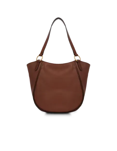 The Bridge Domitilla large shopping bag, brown