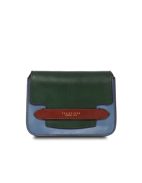 Borsa a tracolla The Bridge Lucrezia, Malachite/Multicolor