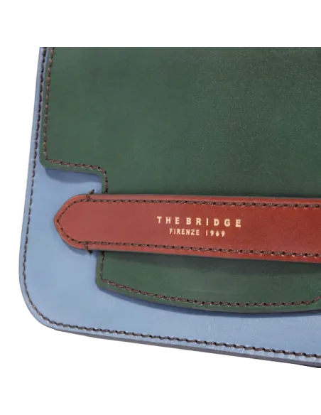 Borsa a tracolla The Bridge Lucrezia, Malachite/Multicolor