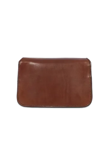 Borsa a tracolla con pattina The Bridge Lucrezia, marrone