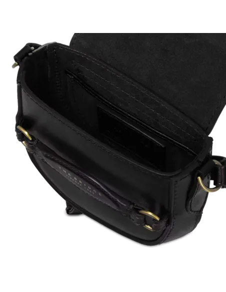 Borsa a tracolla piccola The Bridge Bettina, nera