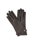 The Bridge women's leather gloves, black