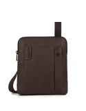 Borsello porta iPad® Piquadro P15 Special, marrone scuro