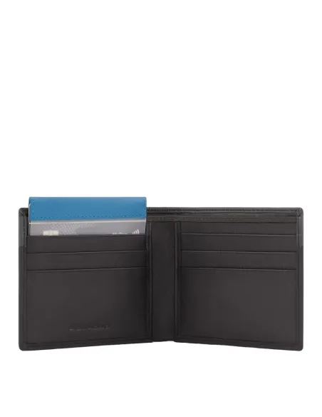 Geldbörse mit abnehmbarem Dokumentenhalter Urban, schwarz-grau