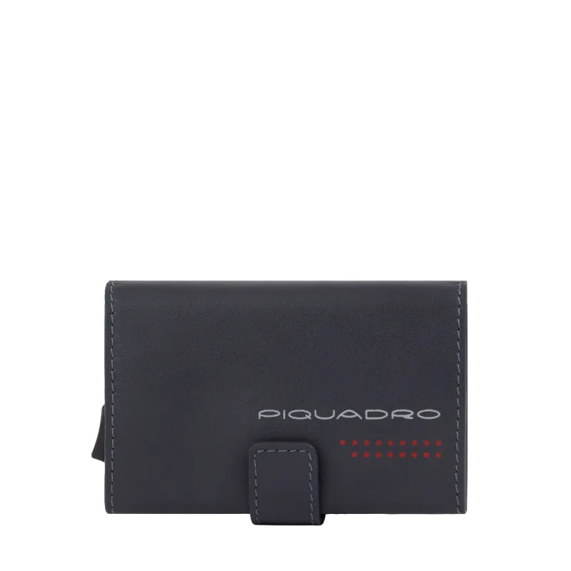 Porta carte di credito in metallo Piquadro Urban,... 2