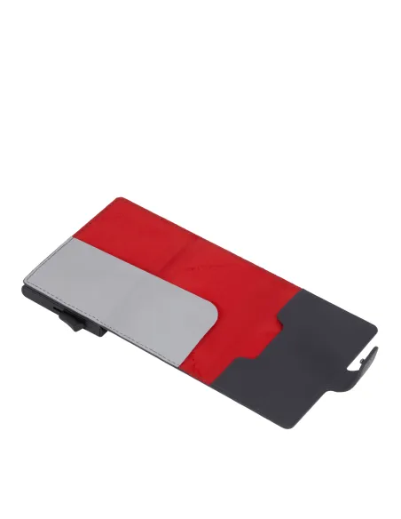 Piquadro Urban Banknoten- und Kreditkarteninhaber mit Schiebesystem, grau-schwarz