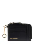 Bustina porta monete con porta chiavi Piquadro Ray nero