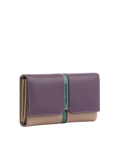 Portafogli donna con tasca per...