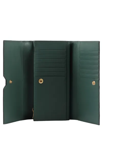 Portafogli donna con tasca per smartphone Piquadro Ray, verde