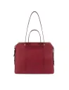 Piquadro Circle Women's laptop bag 14" with iPad® compartment, dark red