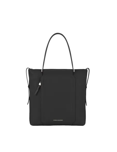 Piquadro Circle computer shopping bag, black