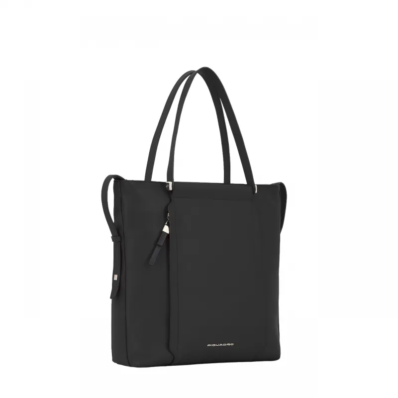 Piquadro Circle computer shopping bag, black 2