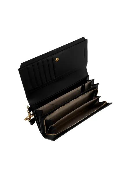 Piquadro Circle Damen Clutch/Geldbörse, schwarz