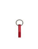 Piquadro carabiner key ring, red