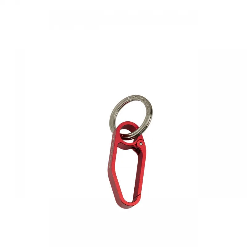 Piquadro Karabiner-Schlüsselanhänger, rot 2