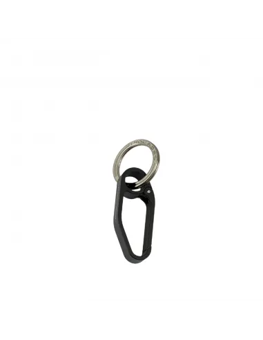 Piquadro carabiner key ring, black