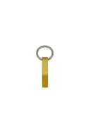 Piquadro carabiner key ring, yellow