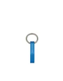 Piquadro carabiner key ring, blue