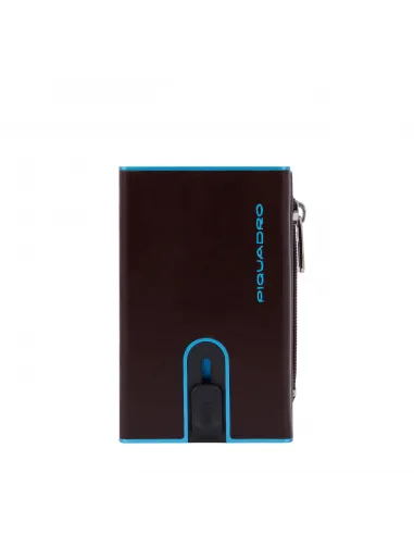 Piquadro Blue Square Compact Wallet...