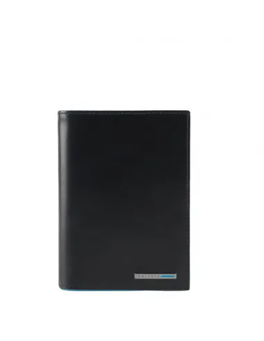 Piquadro B2 leather passport holder,...