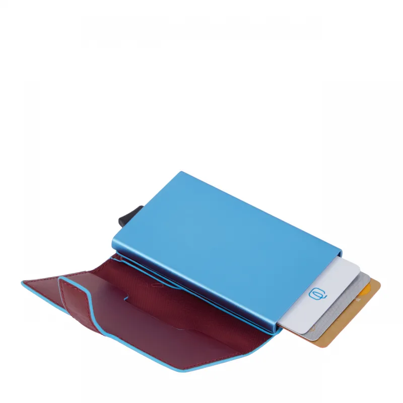 Piquadro Blue Square Banknoten- und Kreditkarteninhaber...