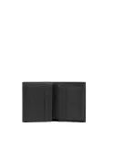 Piquadro Black Square small vertical wallet, black