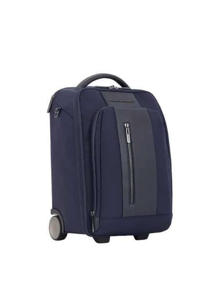 Kabinentrolley/Rucksack mit iPad®Pro-Fach Piquadro Brief2, blau