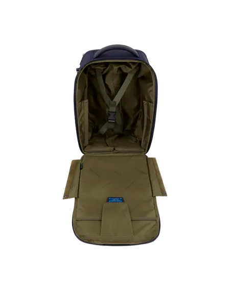 Kabinentrolley/Rucksack mit iPad®Pro-Fach Piquadro Brief2, blau