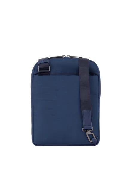 Borsello in tessuto riciclato porta iPad® Piquadro Wallaby, blu