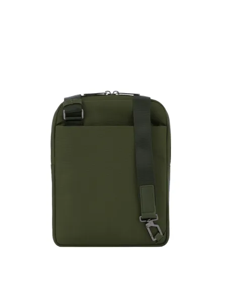 Borsello in tessuto riciclato porta iPad® Piquadro Wallaby, verde