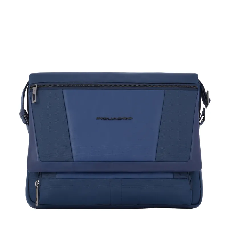 Piquadro Wallaby Laptopkuriertasche, blau