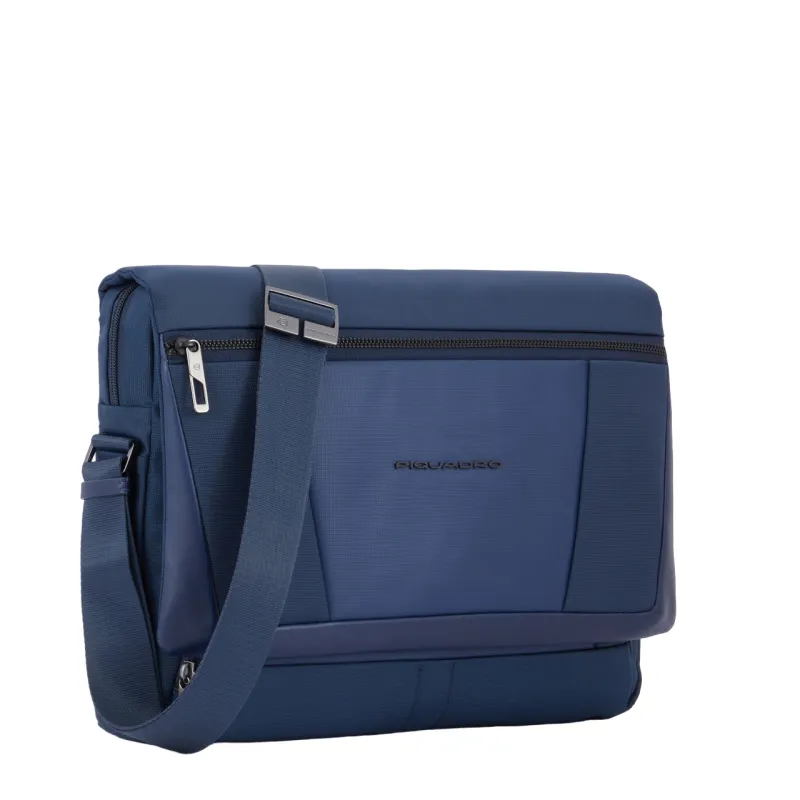 Piquadro Wallaby Laptopkuriertasche, blau 2