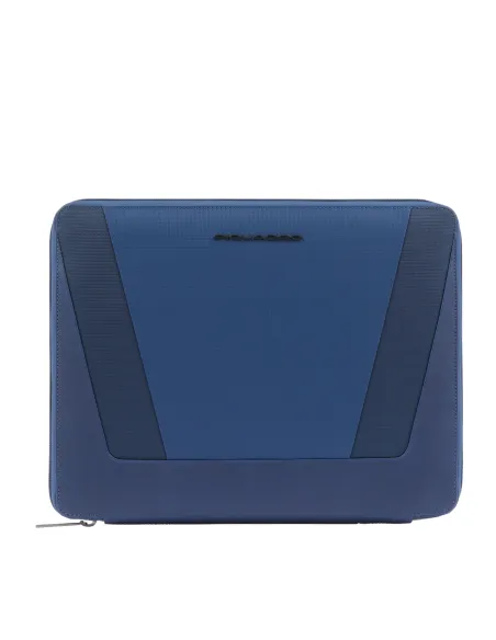 Piquadro Wallaby Notepad holder in recycled fabric with iPad®Pro 12,9" compartment, blue