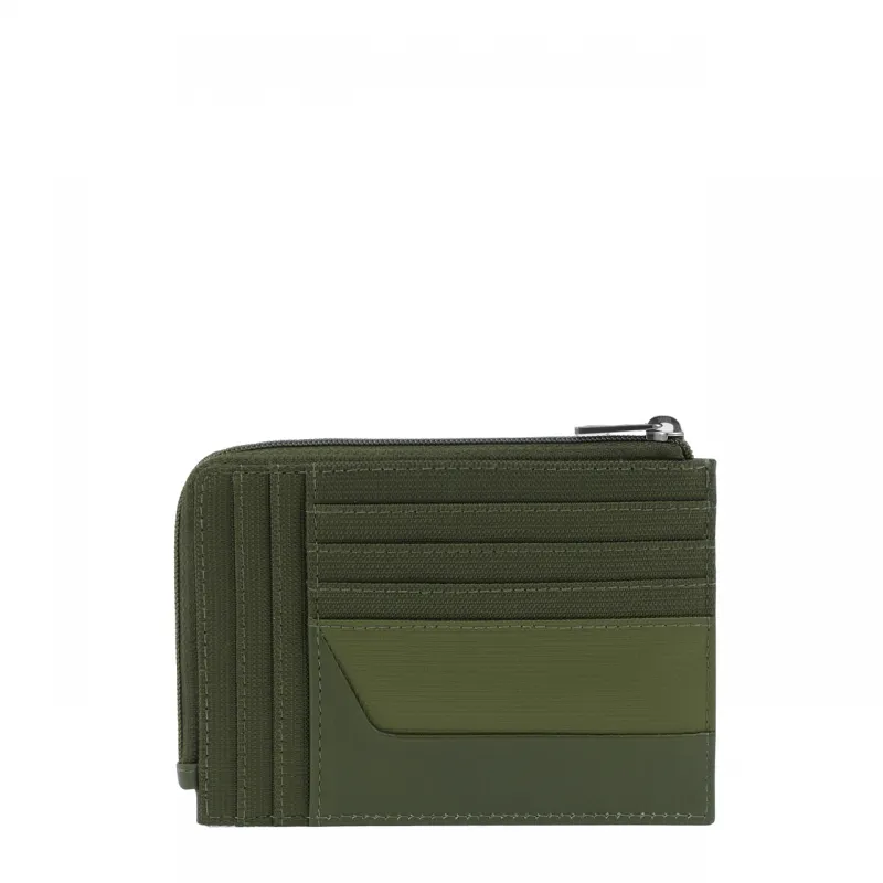 Piquadro Wallaby Zipper coin pouch with document holder... 2