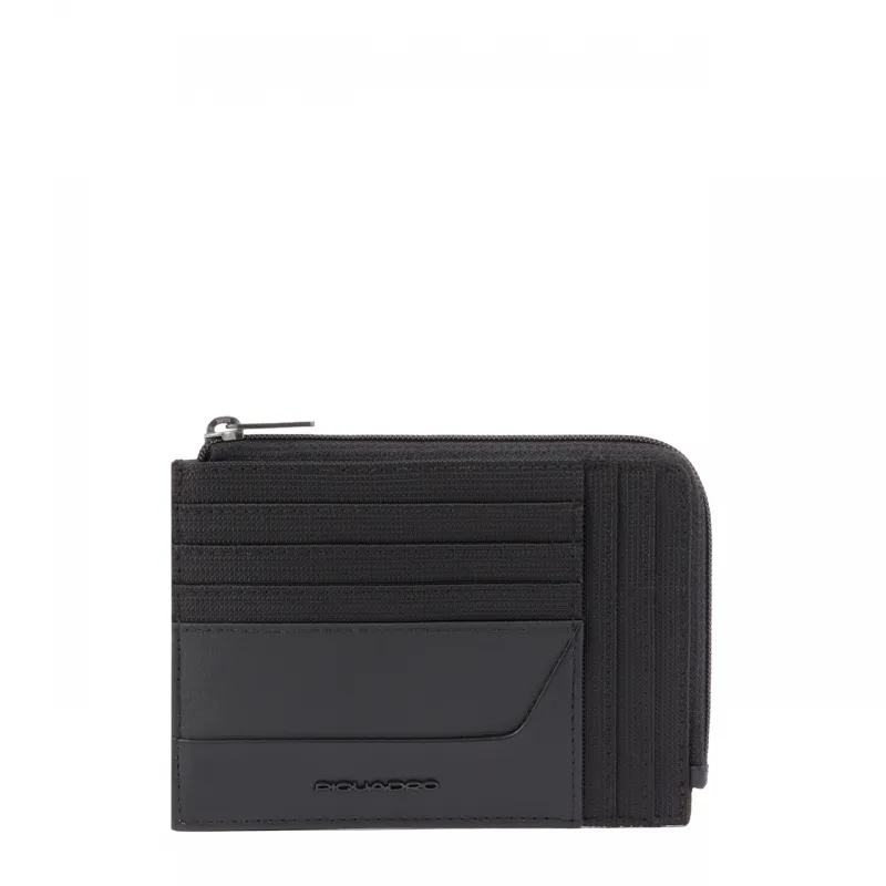 Piquadro Wallaby RV-Münzbeutel aus rezykliertem Stoff,...