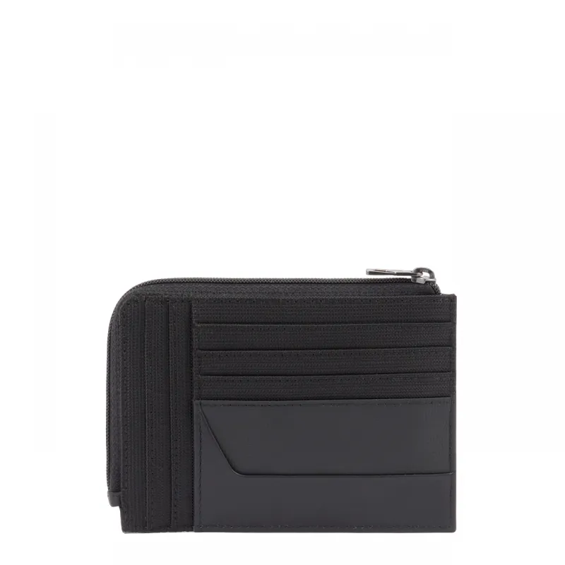 Piquadro Wallaby Zipper coin pouch with document holder... 2