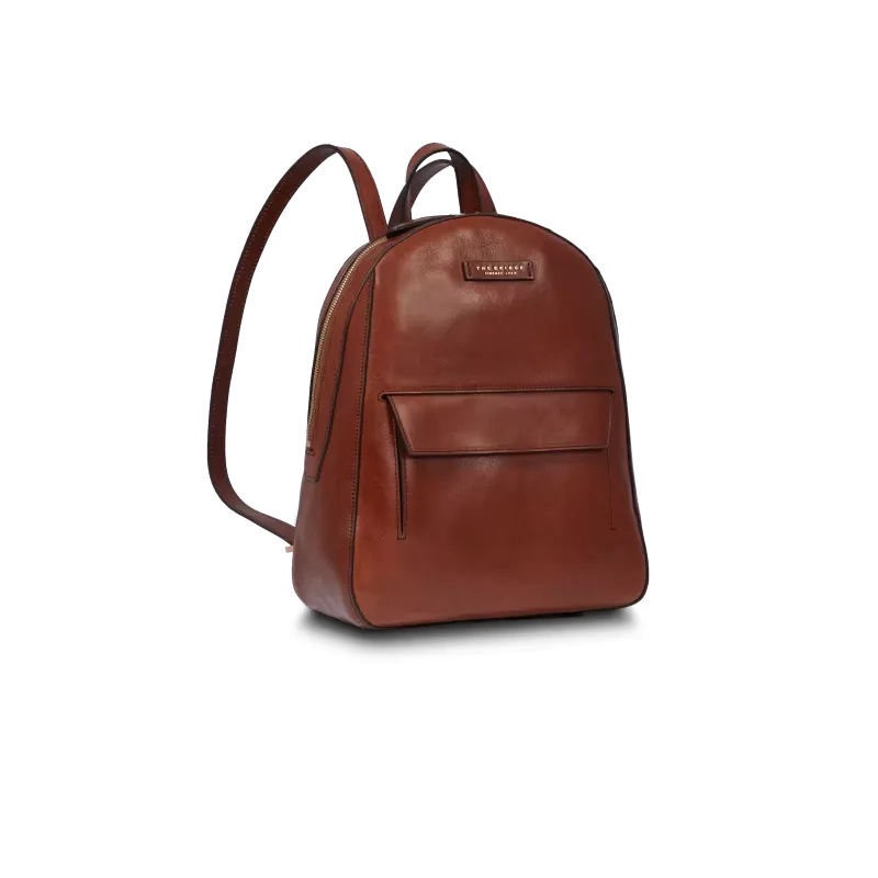 The Bridge Diana women's leather backpack, brown 2