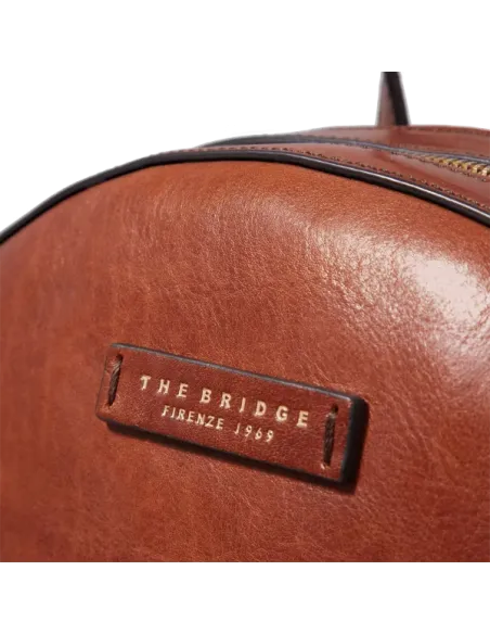 The Bridge Diana women's leather backpack, brown