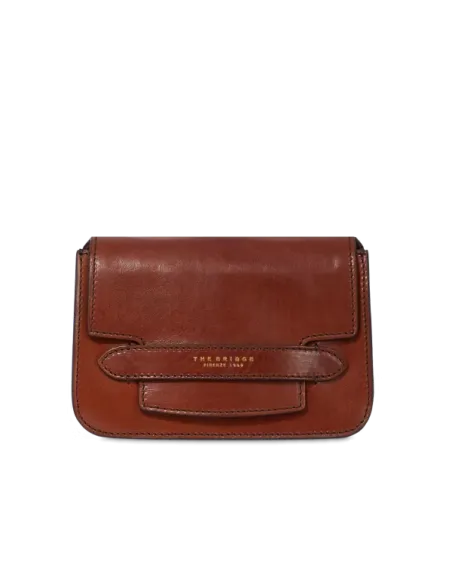 Borsa a tracolla con pattina The Bridge Lucrezia, multicolore