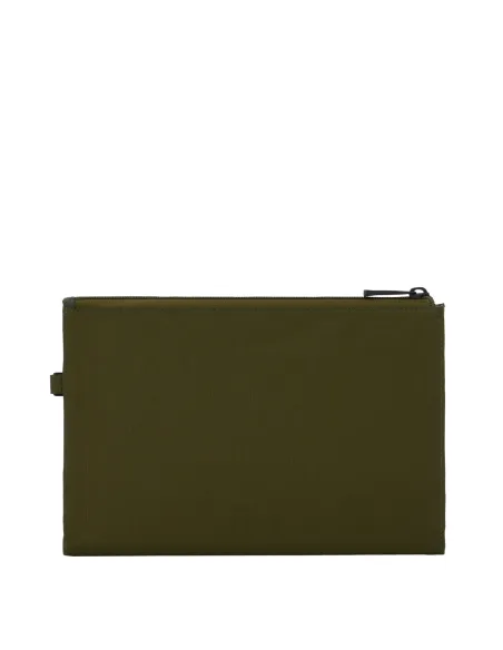 Piquadro P16 Special2 Slim men's clutch with removable wrist strap, green