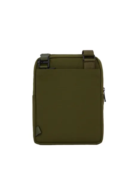 Borsello porta iPad® in tessuto riciclato e pelle Piquadro P16S2, verde