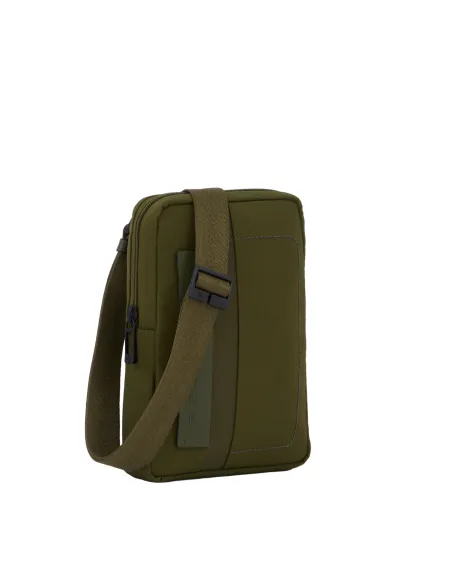 Piquadro P16 Special2 Umhängetasche aus rezykliertem Stoff mit iPad®mini-Fach, grün